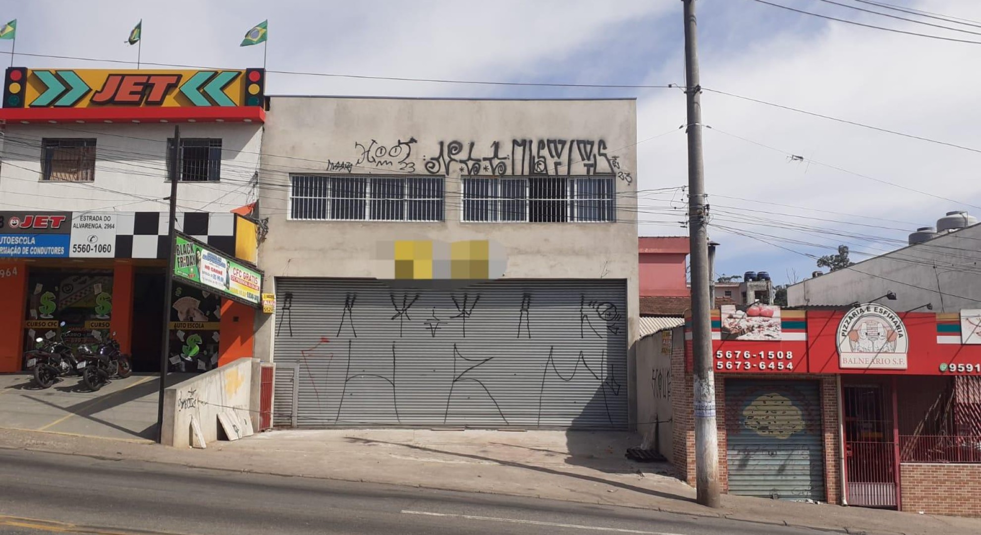 Salão com dois pavimentos