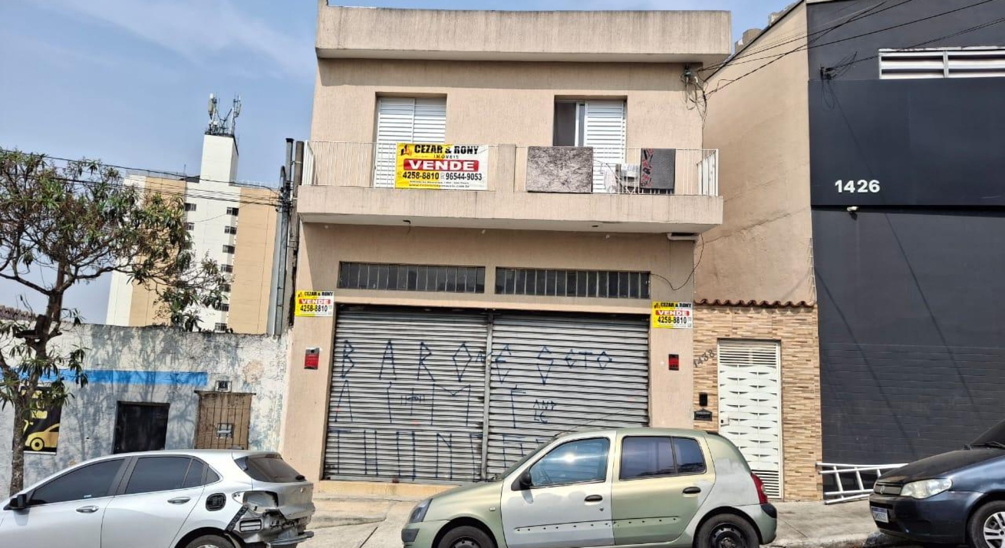 Sobrado com salão comercial á venda no Jabaquará 