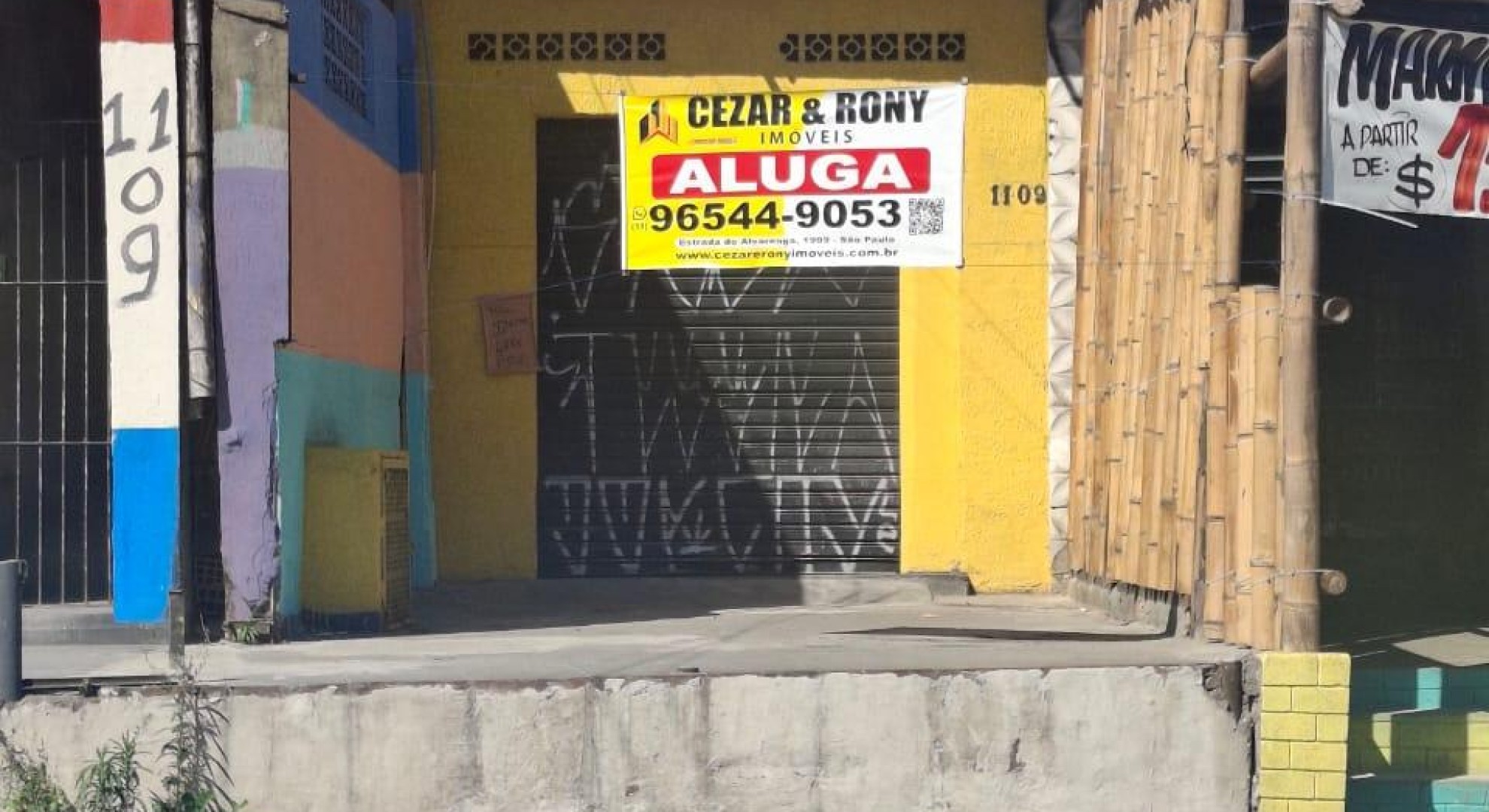 Salão comercial para alugar na Av. Alda - Diadema