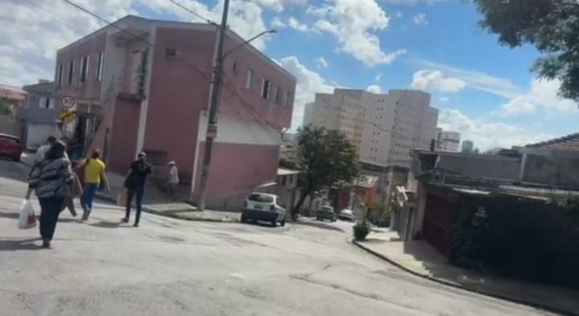 Rua movimentada 